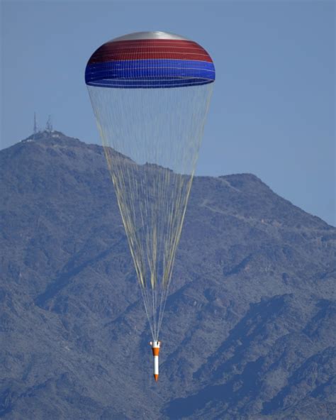 NASA to Test World's Largest Rocket Parachutes for Ares I