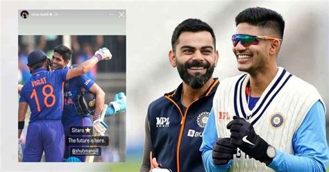 Virat Kohli on Shubman Gill T20I Century | Kohli Reaction Shubman Gill ...