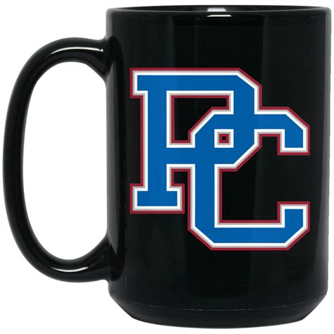 Presbyterian College Logo 15 oz. Black Mug - Diana T-shirt