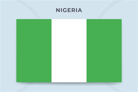 Nigeria national flag design template 25550254 Vector Art at Vecteezy