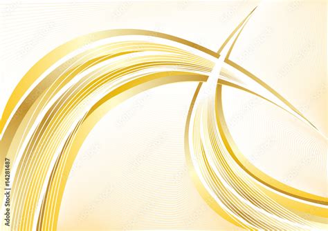 Vector gold abstract background Stock Vector | Adobe Stock