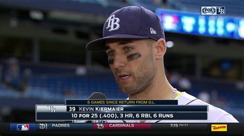 Kevin Kiermaier - Tampa Bay Rays vs. Toronto Blue Jays postgame 8/24/17 ...