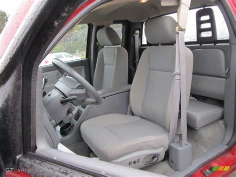 Medium Slate Gray Interior 2006 Dodge Dakota ST Club Cab 4x4 Photo ...