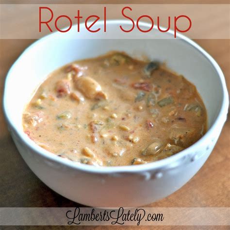 Rotel Soup Recipe | Lamberts Lately