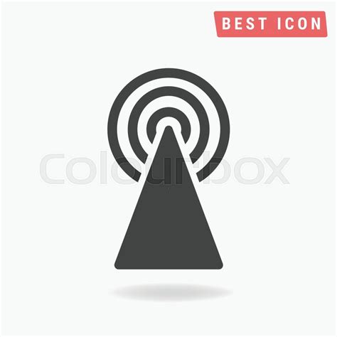 Broadcast Icon | Stock vector | Colourbox