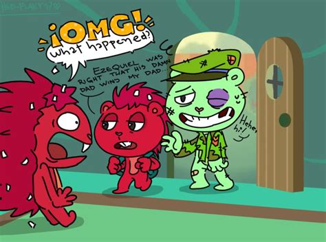 OMG by HedgeFlak03 on @DeviantArt | Happy tree friends, Happy tree friends flippy, Friend anime