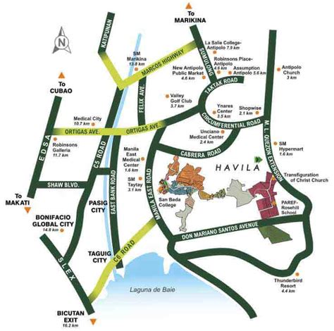 Location & Address of Amaia Land Amaia Scapes Trece Martires - Cavite.