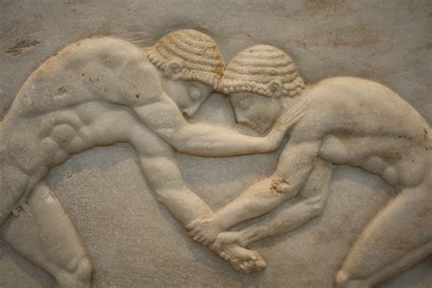 Greek Wrestlers (Illustration) - Ancient History Encyclopedia