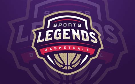 Legends Basketball Club Logo Template for Sports Team and Tournament ...