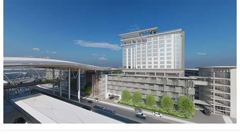 Nashville International Airport's on-site Hilton Hotel, parking garage opening in 2023