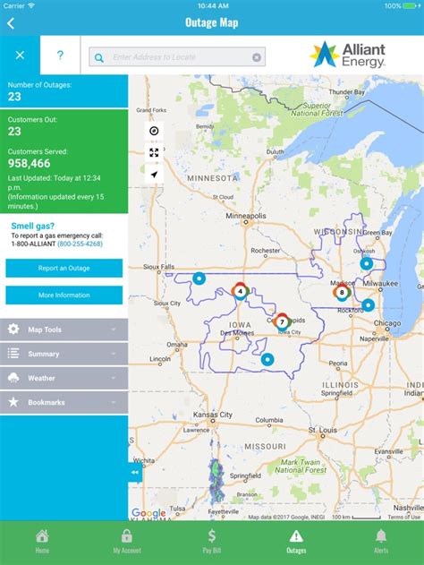 Alliant Energy Power Outage Map - Maps Model Online