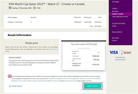 How to resell your World Cup Qatar 2022™ FIFA tickets - Clive Olimba