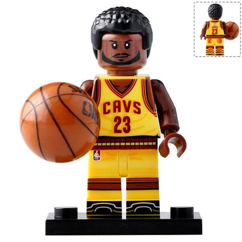 LeBron James (Cavaliers) Basketball Player Lego Block Minifigures Toy ...