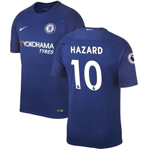 Nike Eden Hazard Chelsea Blue 2017/18 Home Replica Jersey