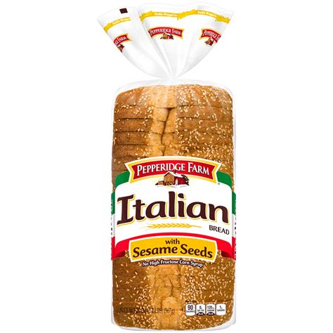 Pepperidge Farm Sliced Italian Bread with Sesame Seeds - Shop Bread at ...