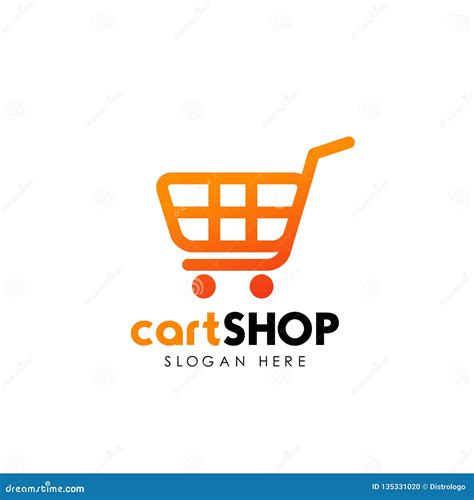 Shopping Cart Logo Design. Cart Icon Design Stock Vector - Illustration ...