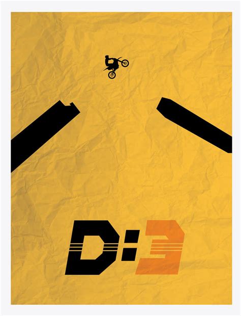 Dhoom 3 minimal poster design by abhikreationz on DeviantArt