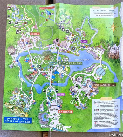 Disney's Animal Kingdom Has a New Park Map - And It's Missing a Few Attractions! - AllEars.Net