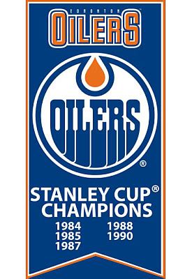 Edmonton Oilers Stanley Cup Banner