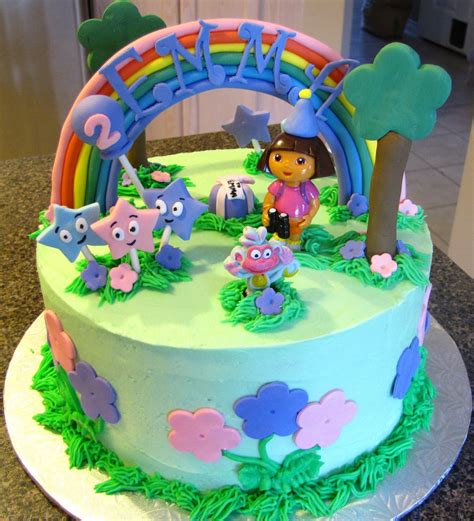 Ann Marie's Creative Cakes: Dora Theme Cake