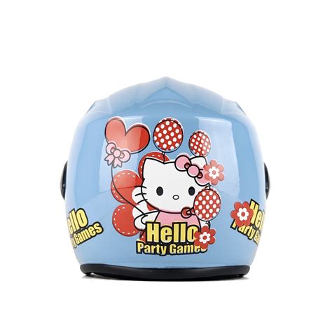 Jual Tiger Helmet Kids Helm Anak Kecil Cewek Perempuan Umur 3 4 5 6 Tahun Motif Karakter Hello ...