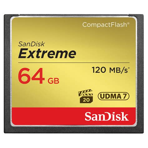 SANDISK Minnekort CF Extreme 64GB - Mediability