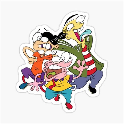 Ed Edd N Eddy Stickers | Redbubble Stickers Cool, Cartoon Stickers, Laptop Stickers, Cartoon ...