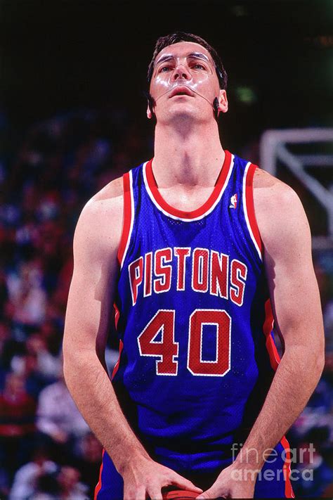 Detroit Pistons Bill Laimbeer By Allen Einstein | ubicaciondepersonas ...