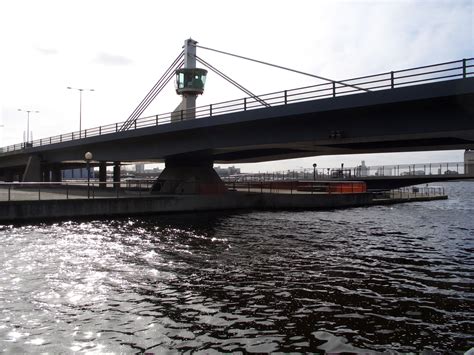 a bridge that is over some water