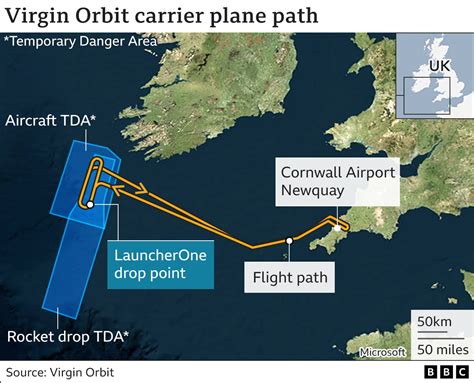 UK space launch: Historic Cornwall rocket launch ends in failure - BBC News