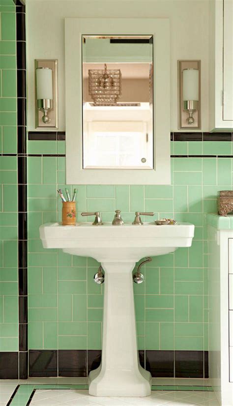 Tiling Ideas for an Art Deco Inspired Bathroom - DIAMOND INTERIORS