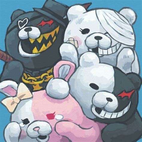 Anime gif deviantart danganronpa monokuma - clinicplm