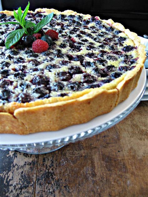 Saskatoon Berry Crème Fraîche Tart & An Anniversary | Saskatoon berry recipe, Berries recipes ...