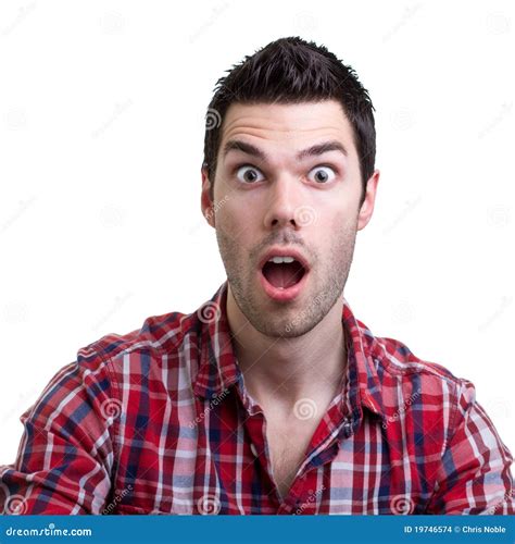 Surprised Young Man Stock Images - Image: 19746574