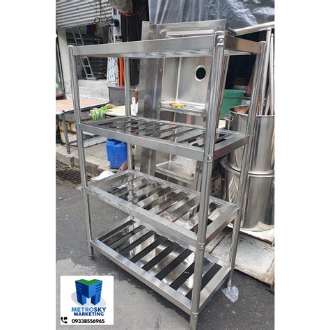 Kitchen Rack Stainless 4 Layer | Shopee Philippines