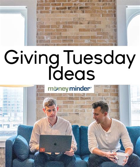 10 Easy Giving Tuesday Fundraising Ideas for Nonprofits - MoneyMinder