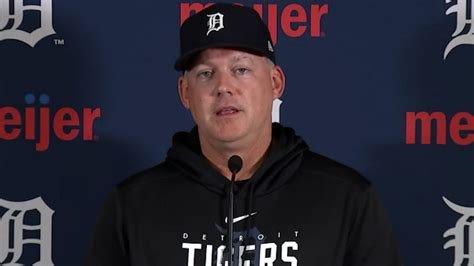 A.J. Hinch discusses the Tigers' win over the Cubs | 08/22/2023 ...