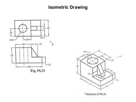 Basic Mechanical Engineering drawing