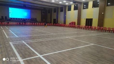 Basketball Wooden Flooring Services, For Sports, 50mm & 70 mm at Rs 250/sq ft in Erode