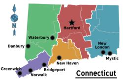 File:Map of Connecticut Regions.svg - Wikitravel Shared