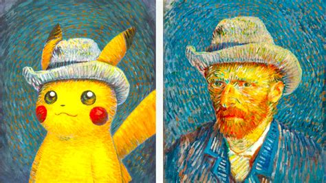 Pikachu becomes Van Gogh in limited edition Pokémon card