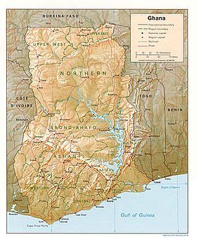 Geography of Ghana - Wikipedia