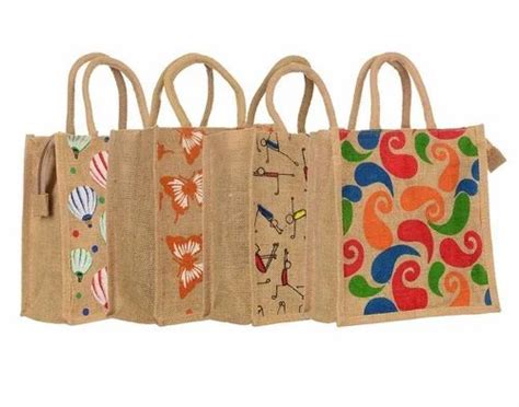 Jute Bag With Webbing Cord Handle at Rs 55/piece | West Mambalam | Chennai | ID: 27136075330