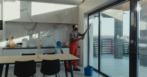 Man Cleaning The Windows · Free Stock Photo