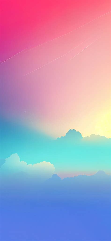 Clouds Pastel Gradient Wallpapers - Aesthetic Pastel Wallpaper 4k