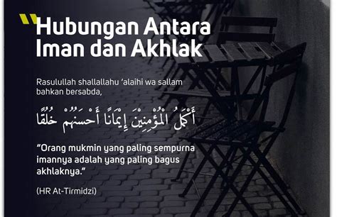 Dalam Pandangan Islam, Akhlak dan Iman itu Memiliki Hubungan