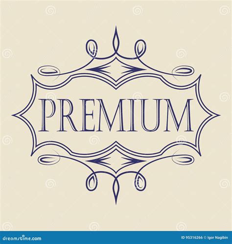 Vintage Badge. Logo Template Stock Illustration - Illustration of decorative, label: 95316266