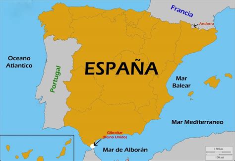 Mapa de España - Mapa Físico, Geográfico, Político, turístico y Temático.