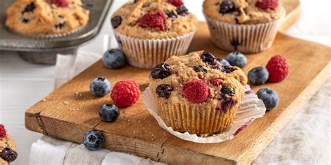 Mixed Berry Muffins Recipe | Zero Calorie Sweetener & Sugar Substitute | Splenda Sweeteners