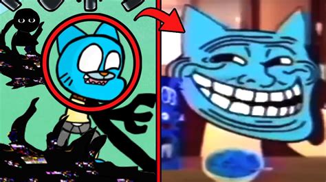 References in FNF Gumball World Part 2 | Corrupted Gumball | Gumball ...